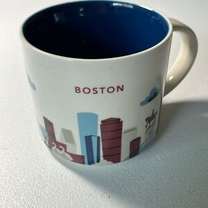 Starbucks Boston coffee mug, blue interior, great condition, no chips nor cracks